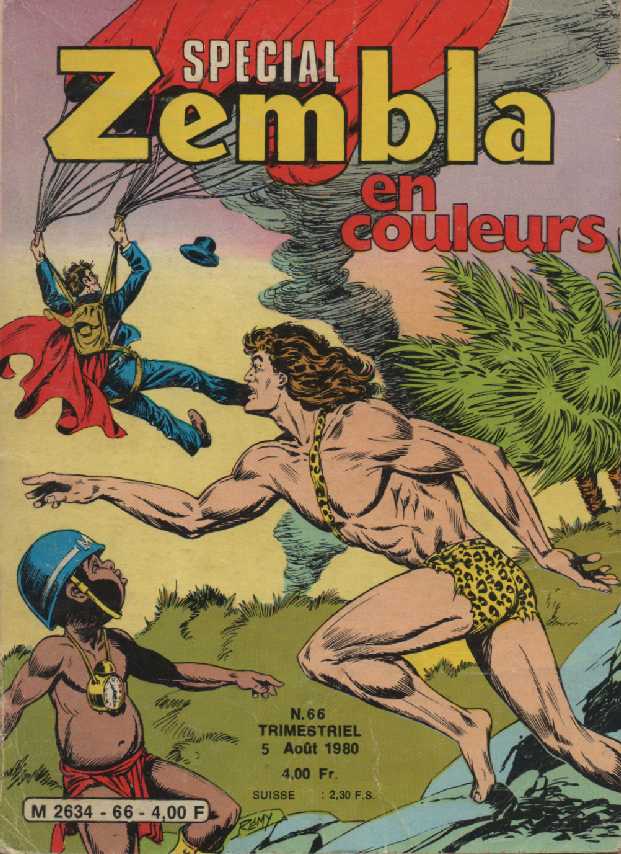 Scan de la Couverture Zembla Spcial n 66